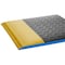 Crown Matting Technologies Antifatigue Mat, 75' L x 4' W, 9/16" Thickness, High density PVC top, Black/Yellow WBRZ048YD-75 - alternate 2